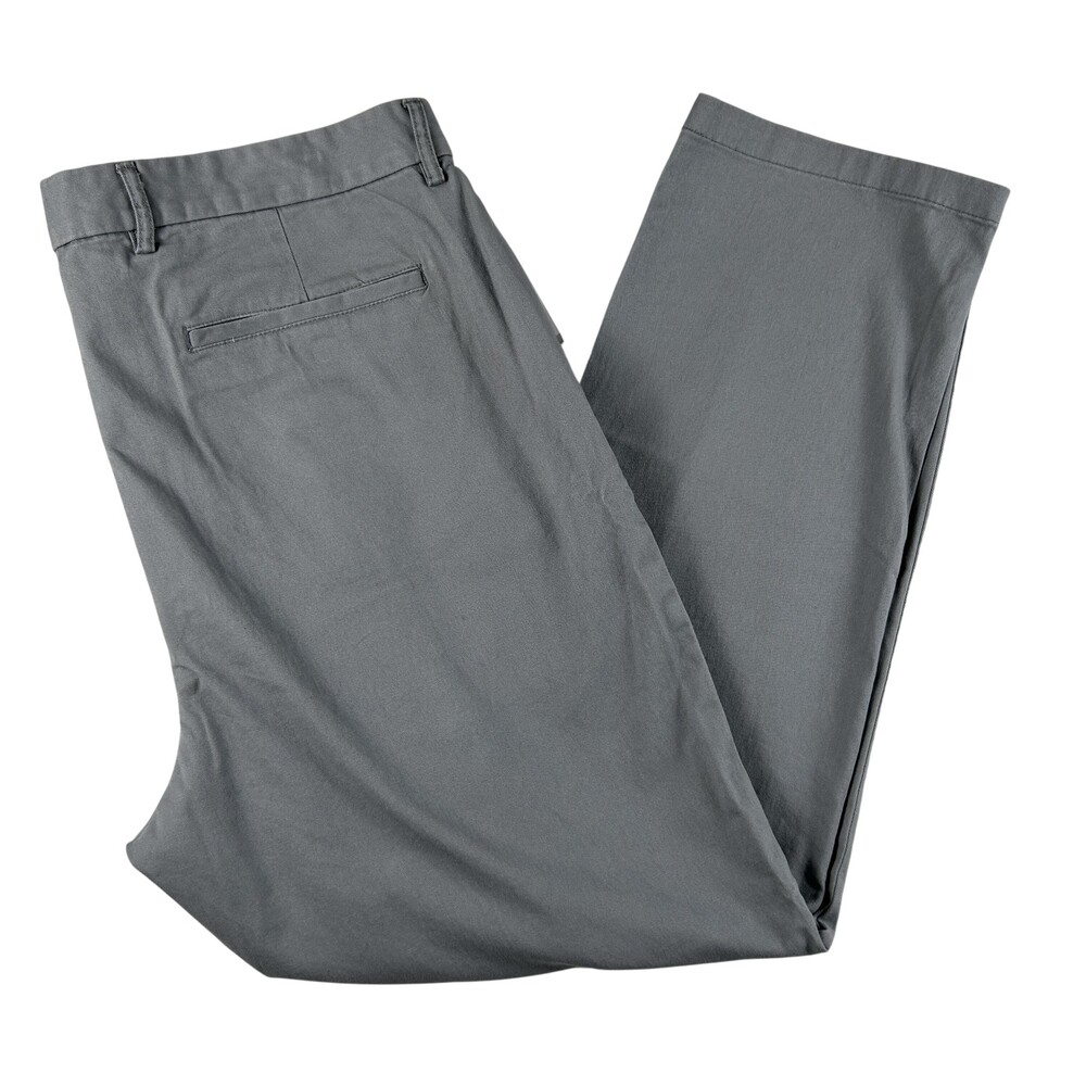 Old Navy Pants Mens 40x30 Gray Slim Rotation Chino Built-In Flex Stretch Casual